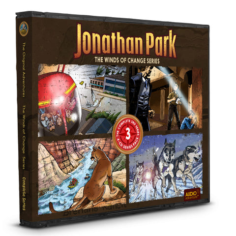 Jonathan Parks 5 sets of audio cheapest book adventures on CDs - over 25 total hours!